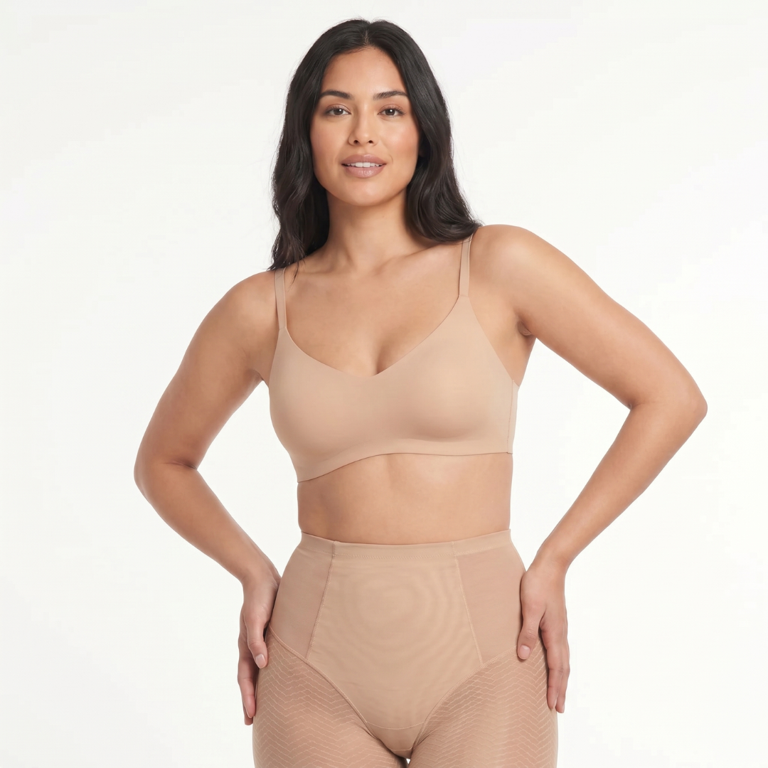 Brassière confort invisible sous un t-shirt
